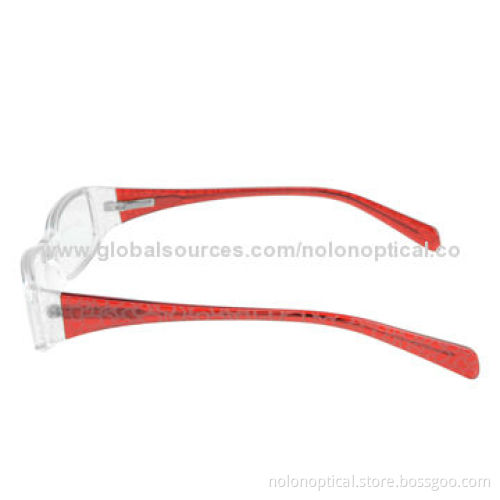 Young Lady Optical Computer Eyeglasses with Clear Acetate